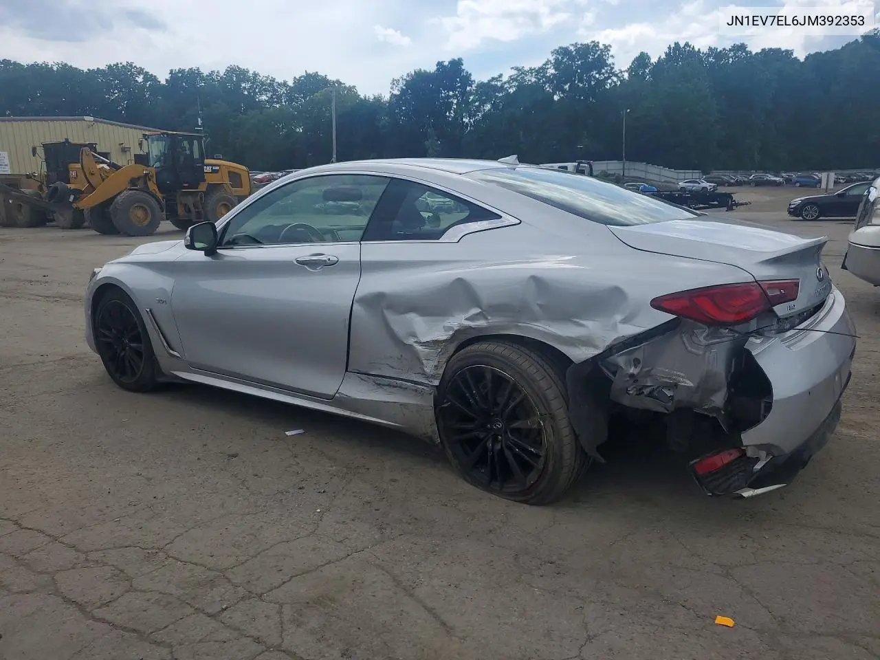 2018 Infiniti Q60 3.0T Sport VIN: JN1EV7EL6JM392353 Lot: 60650296