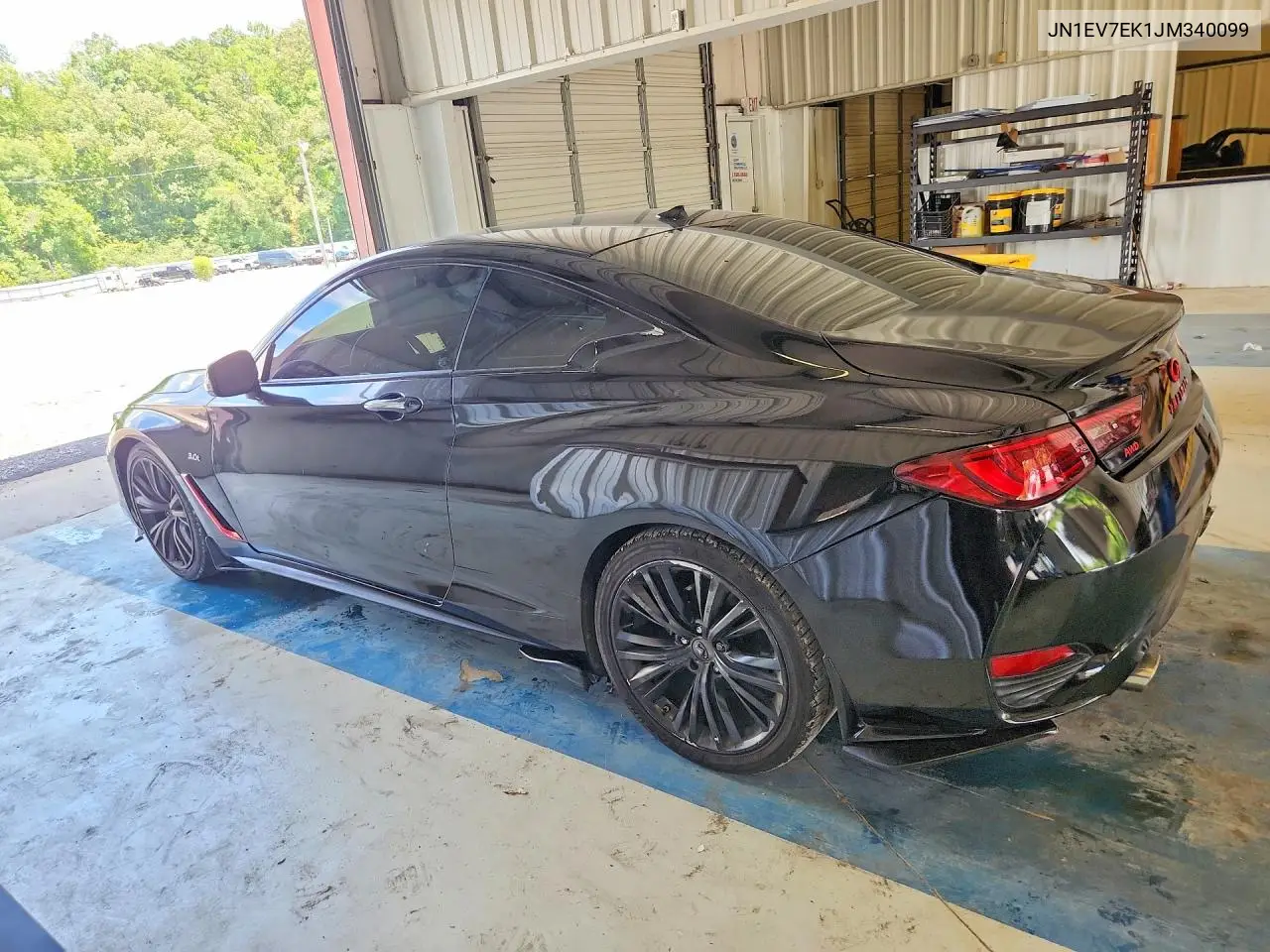 2018 Infiniti Q60 3.0T Luxe VIN: JN1EV7EK1JM340099 Lot: 60706366