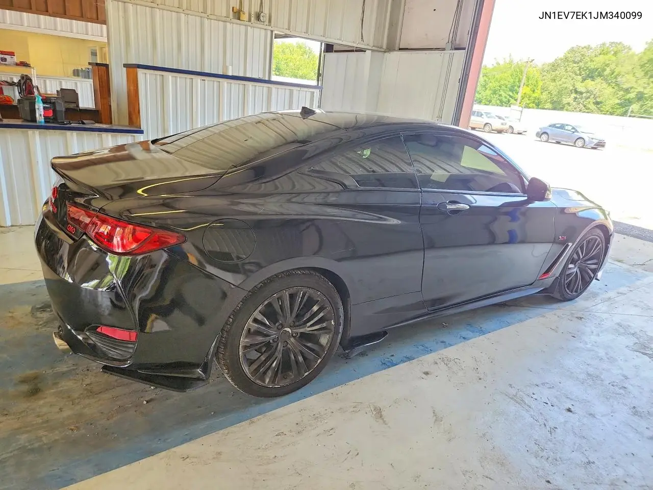 2018 Infiniti Q60 3.0T Luxe VIN: JN1EV7EK1JM340099 Lot: 60706366