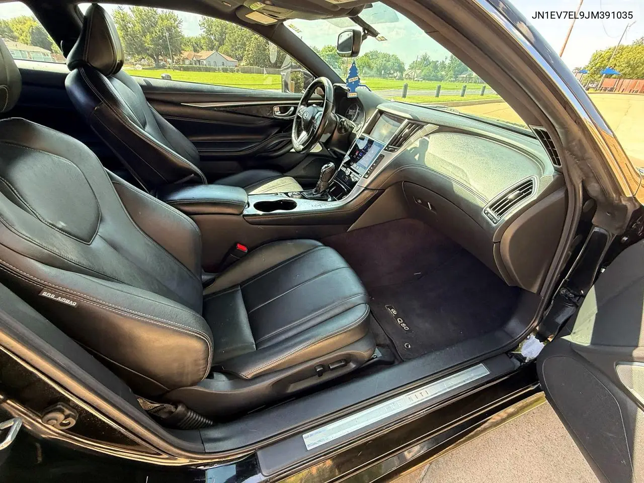 2018 Infiniti Q60 3.0T Luxe VIN: JN1EV7EL9JM391035 Lot: 62343106