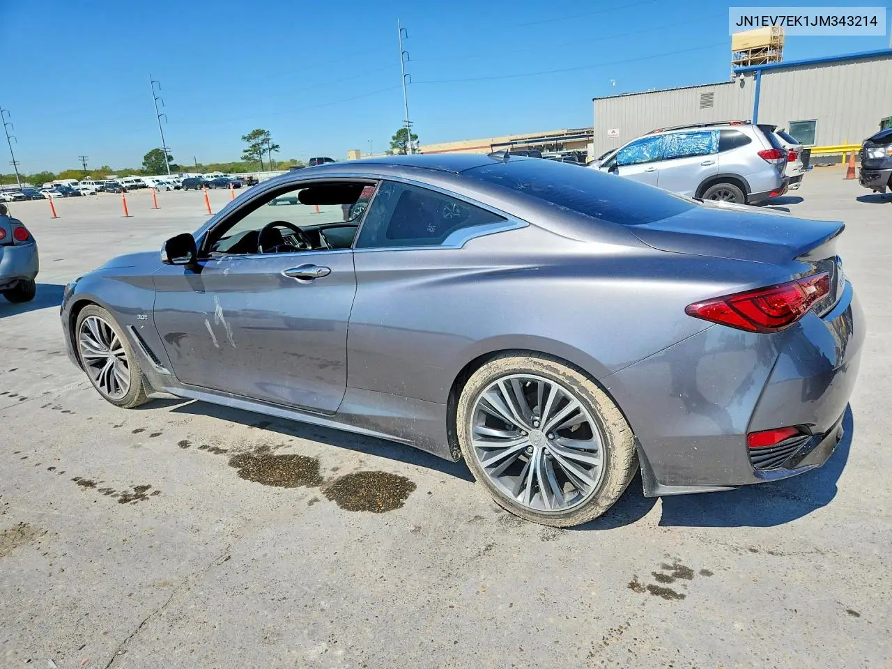 2018 Infiniti Q60 VIN: JN1EV7EK1JM343214 Lot: 79830925