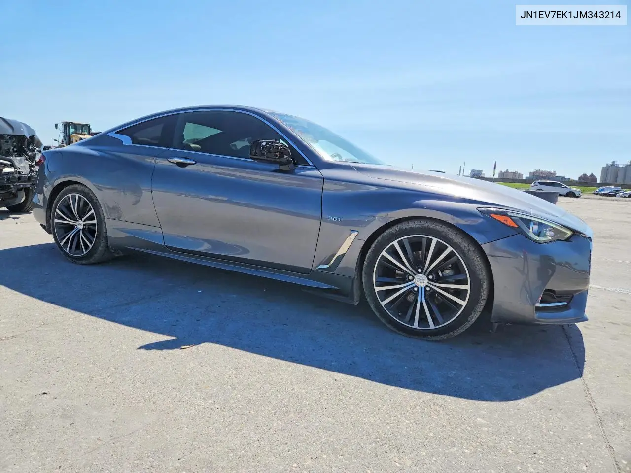 2018 Infiniti Q60 VIN: JN1EV7EK1JM343214 Lot: 79830925