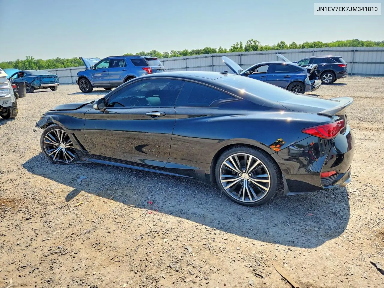 2018 Infiniti Q60 3.0T Luxe VIN: JN1EV7EK7JM341810 Lot: 85994705