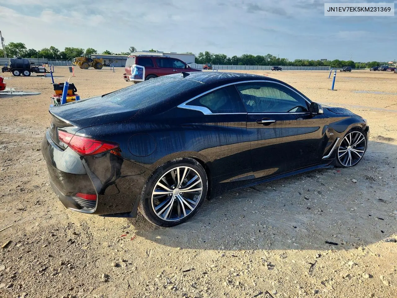 2019 Infiniti Q60 3.0T Luxe VIN: JN1EV7EK5KM231369 Lot: 54760456
