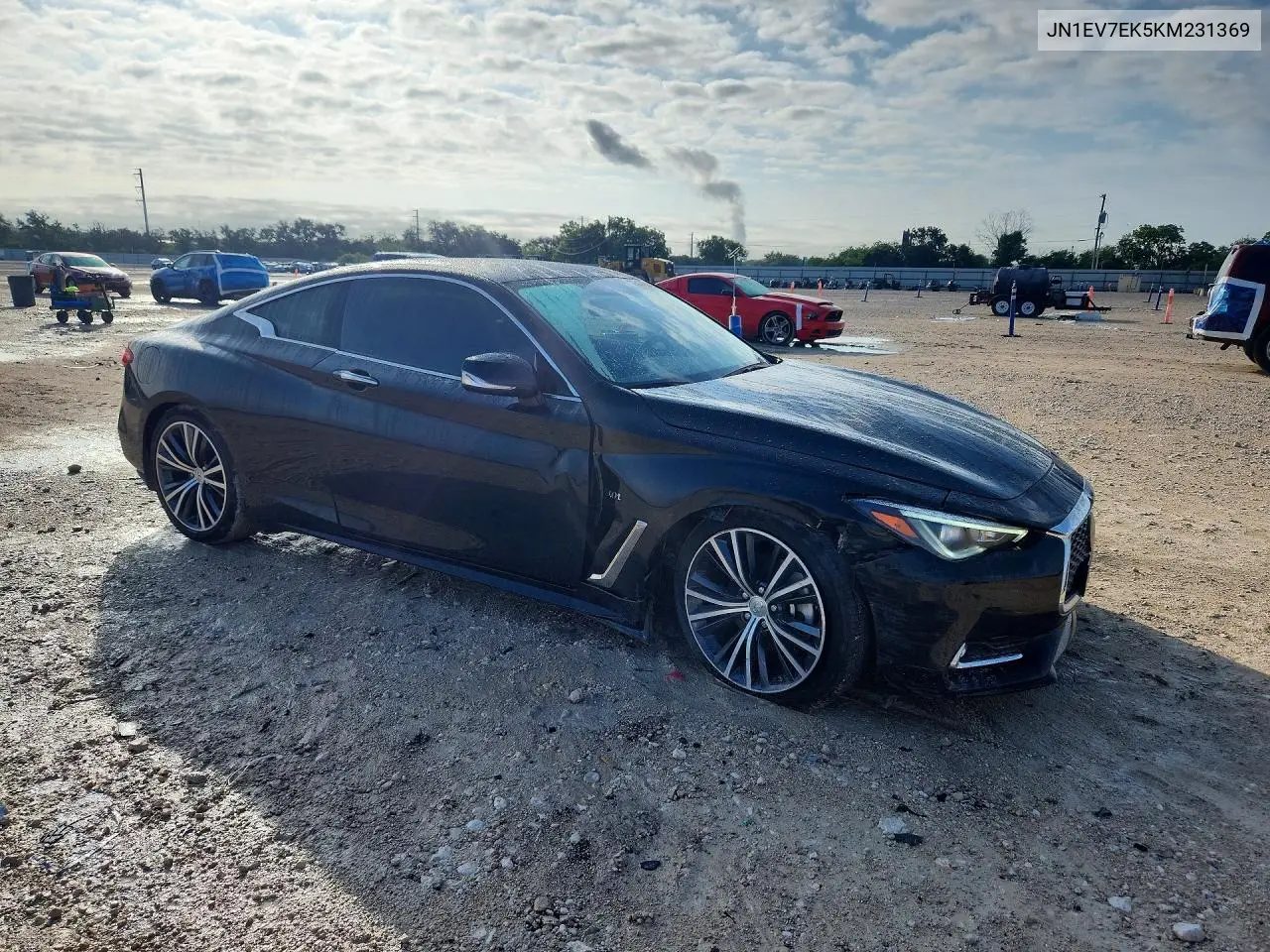2019 Infiniti Q60 3.0T Luxe VIN: JN1EV7EK5KM231369 Lot: 54760456
