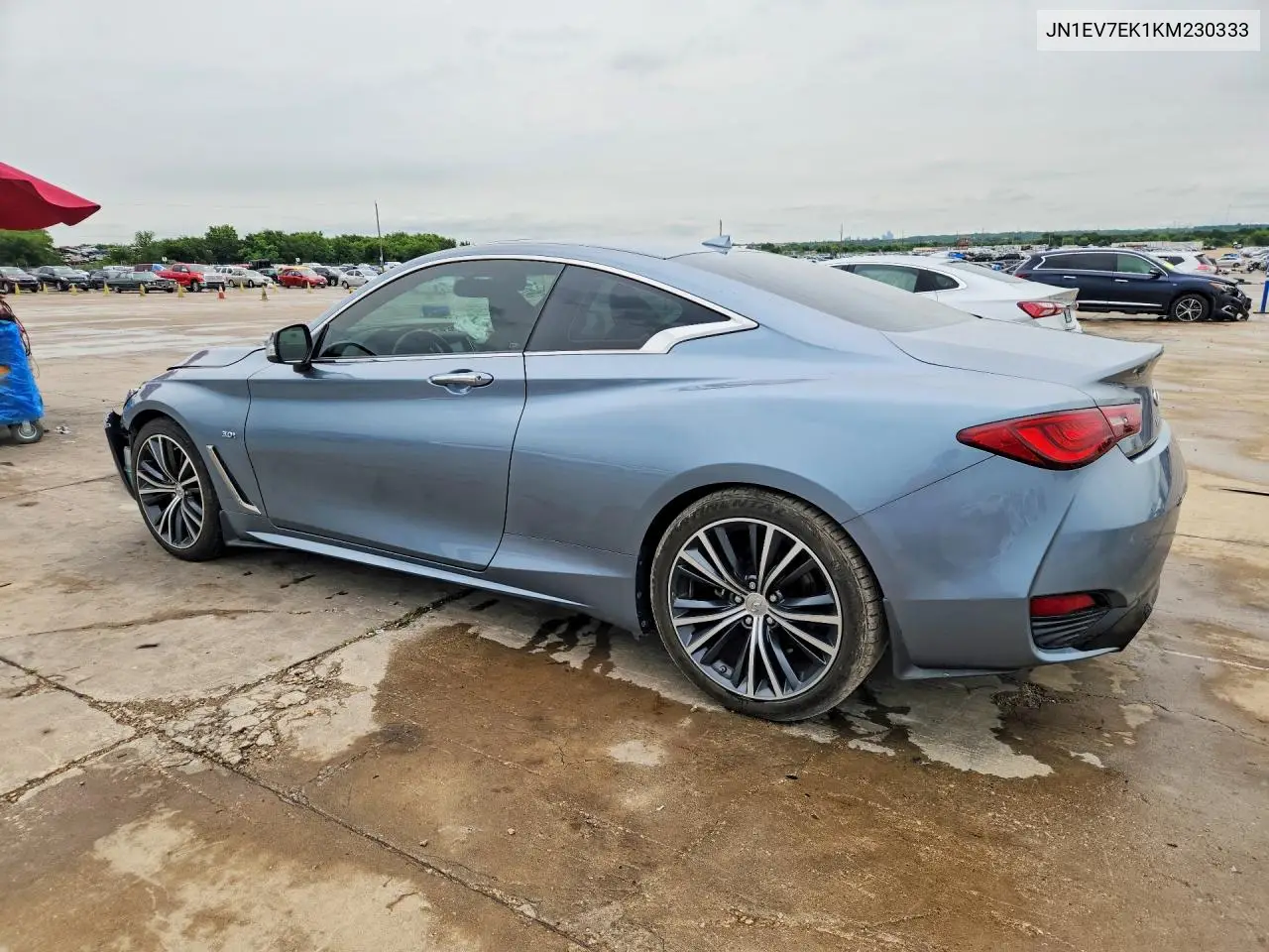 2019 Infiniti Q60 3.0T Luxe VIN: JN1EV7EK1KM230333 Lot: 58005096