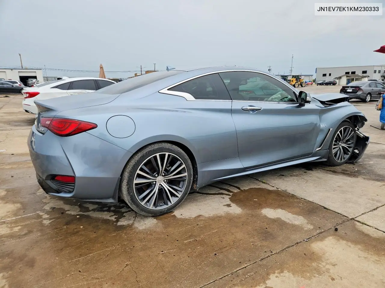 2019 Infiniti Q60 3.0T Luxe VIN: JN1EV7EK1KM230333 Lot: 58005096