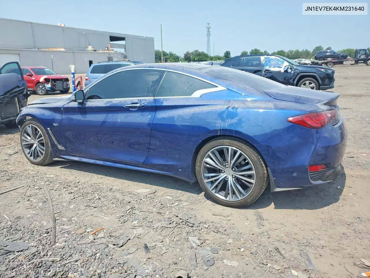 2019 Infiniti Q60 Pure/Luxe VIN: JN1EV7EK4KM231640 Lot: 60804186