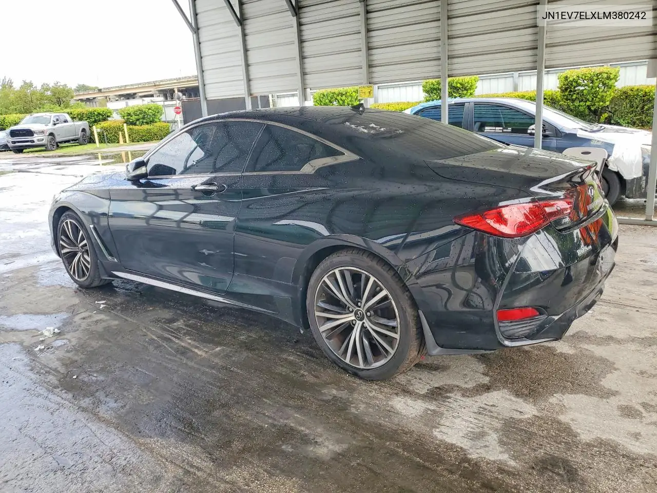 2020 Infiniti Q60 3.0T Pure VIN: JN1EV7ELXLM380242 Lot: 47857196