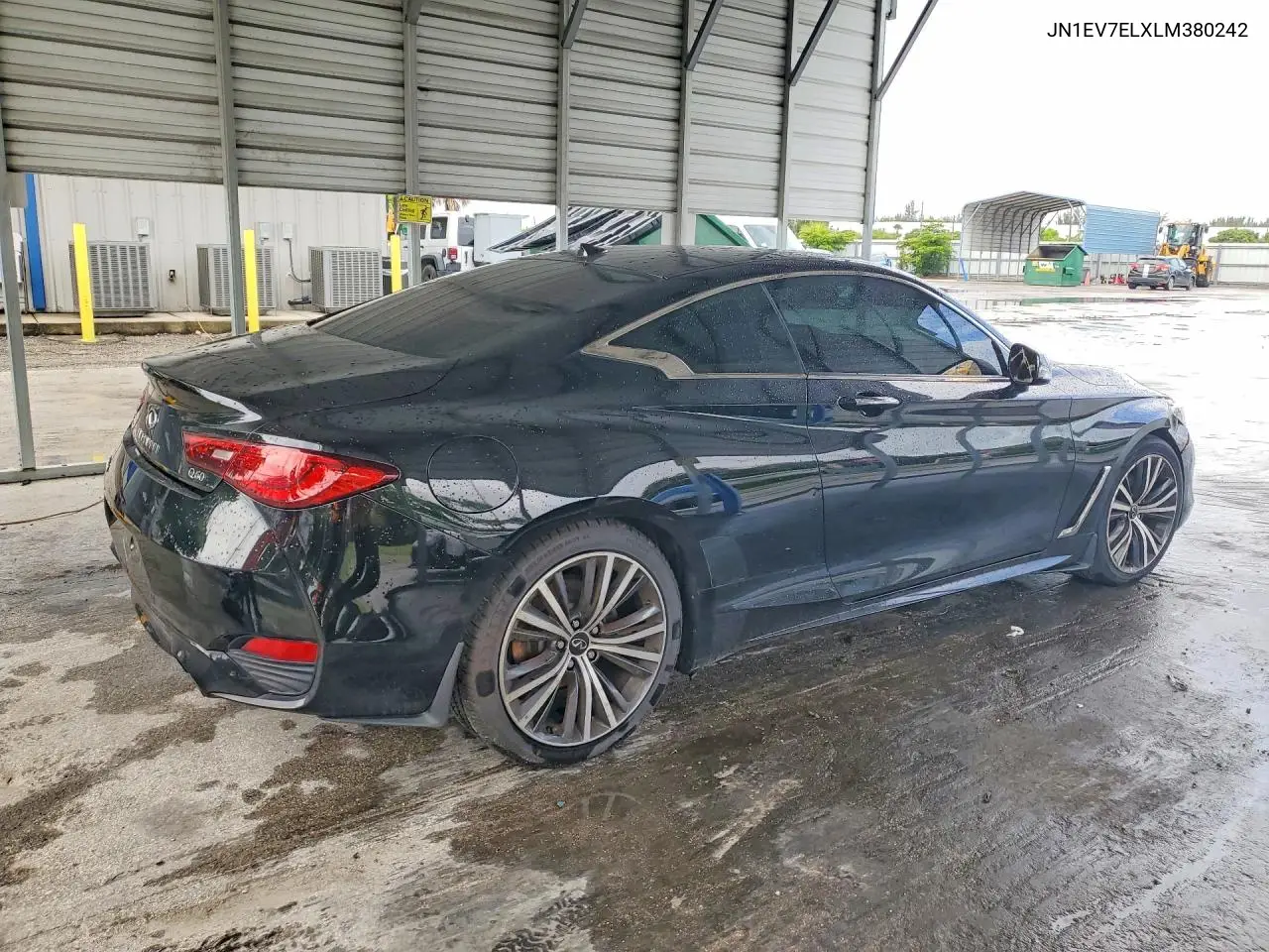 2020 Infiniti Q60 3.0T Pure VIN: JN1EV7ELXLM380242 Lot: 47857196