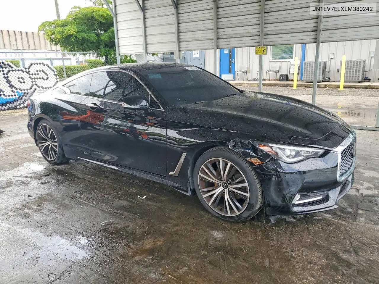 2020 Infiniti Q60 3.0T Pure VIN: JN1EV7ELXLM380242 Lot: 47857196