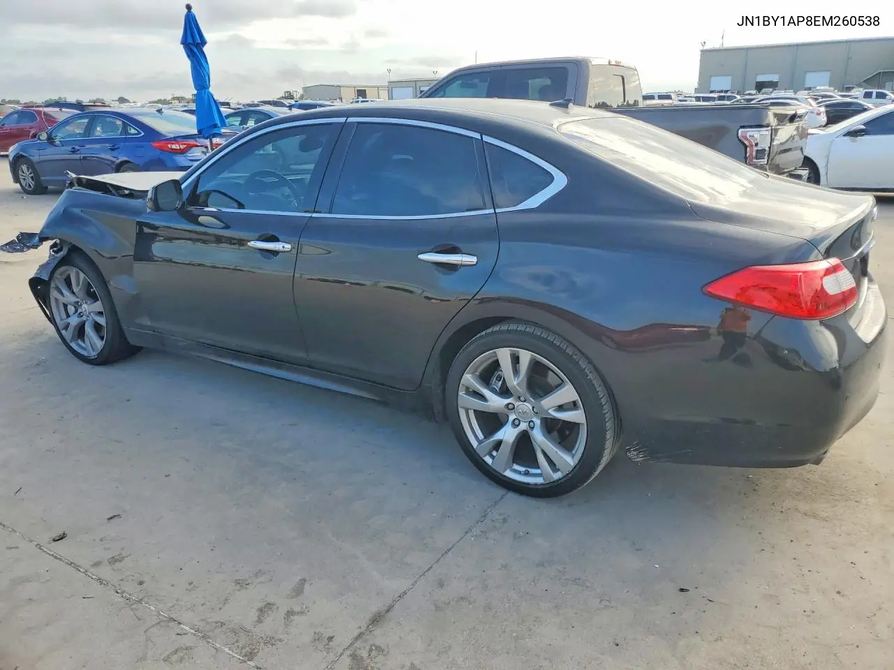 2014 Infiniti Q70 3.7 VIN: JN1BY1AP8EM260538 Lot: 55952656