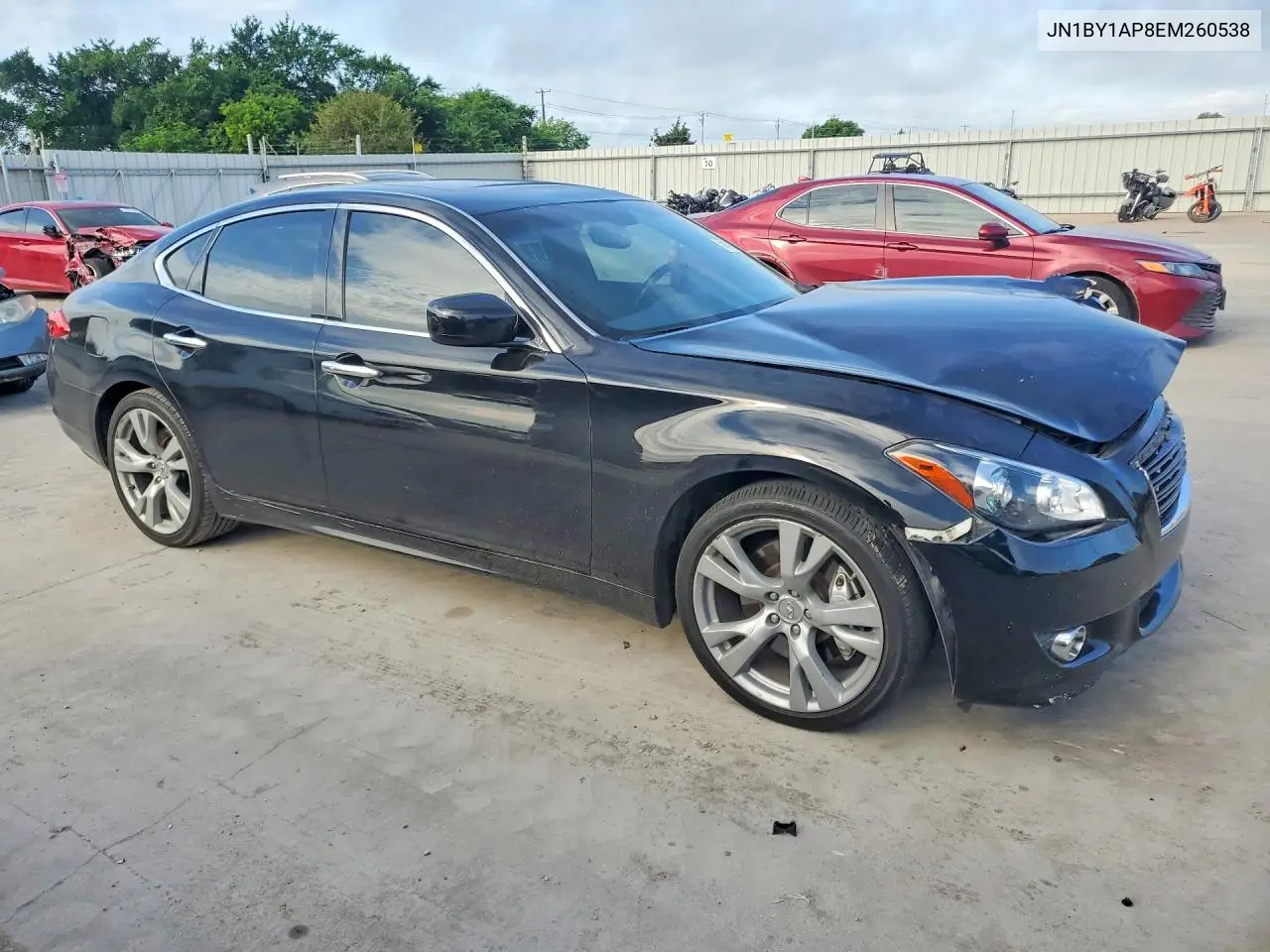 2014 Infiniti Q70 3.7 VIN: JN1BY1AP8EM260538 Lot: 55952656