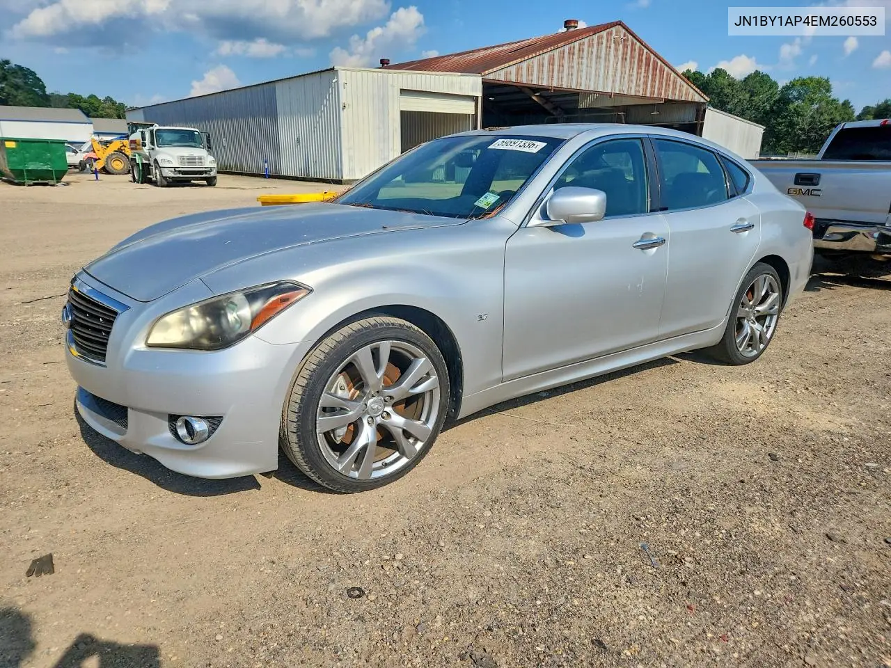 2014 Infiniti Q70 3.7 VIN: JN1BY1AP4EM260553 Lot: 59891336