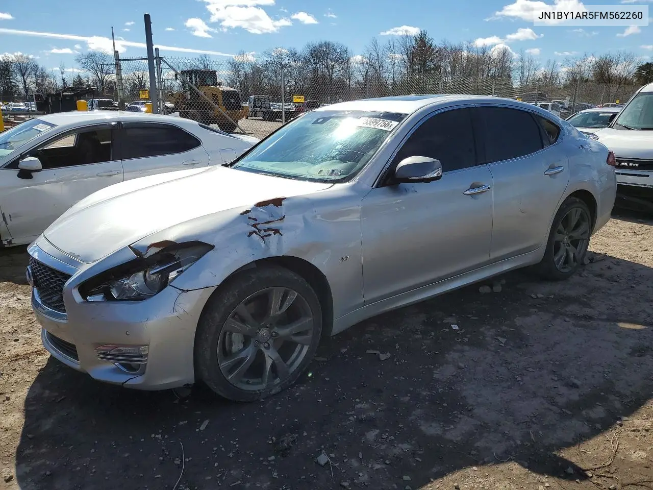 2015 Infiniti Q70 3.7 VIN: JN1BY1AR5FM562260 Lot: 45599756