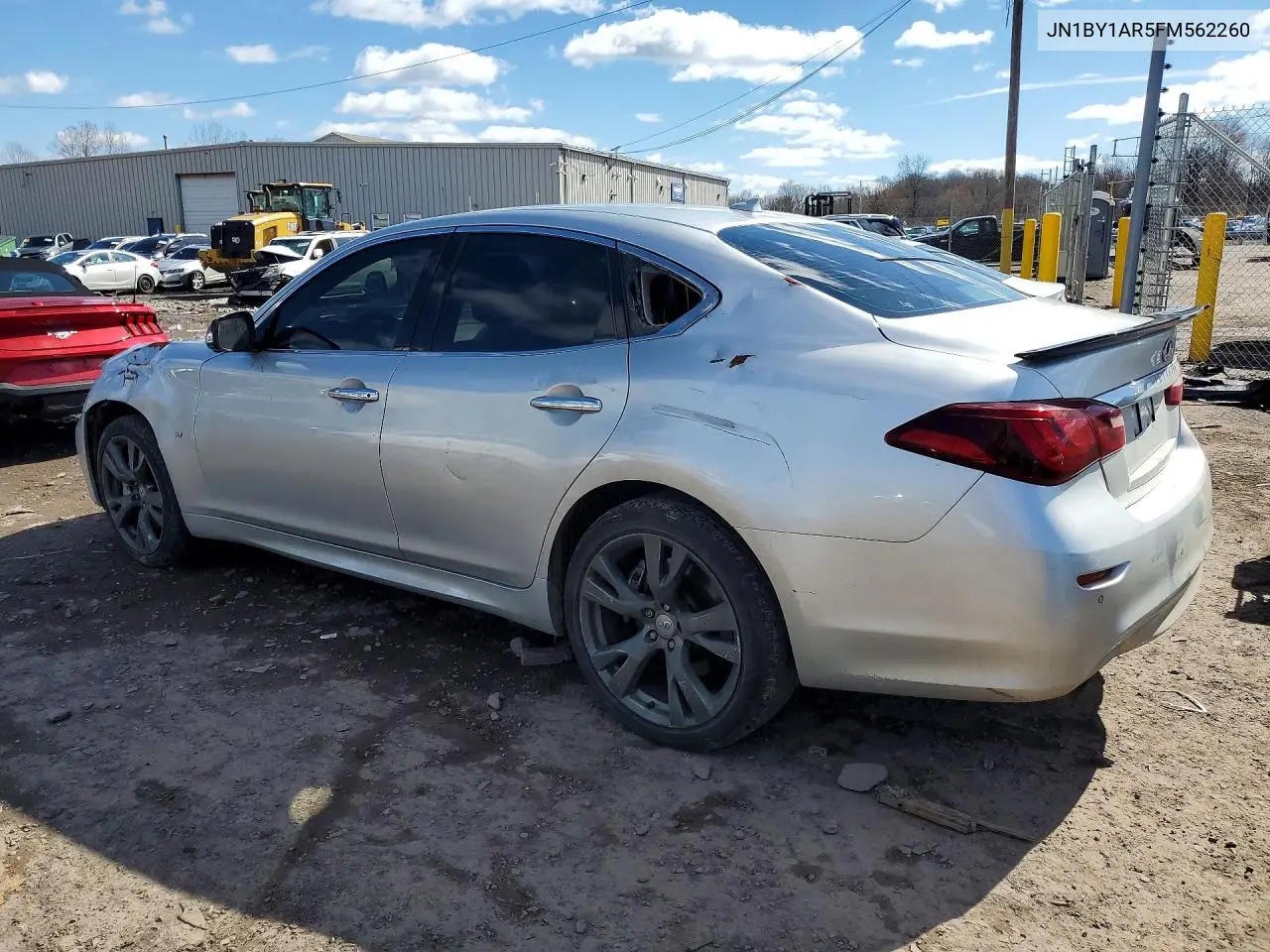 2015 Infiniti Q70 3.7 VIN: JN1BY1AR5FM562260 Lot: 45599756