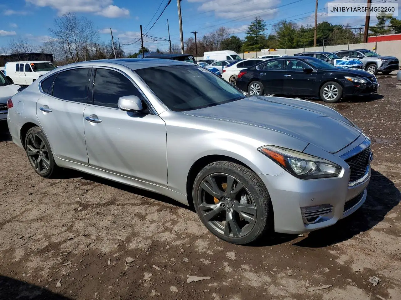 2015 Infiniti Q70 3.7 VIN: JN1BY1AR5FM562260 Lot: 45599756