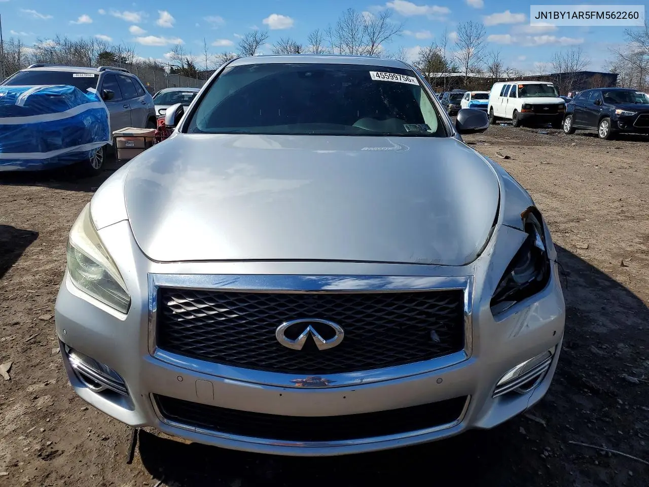 2015 Infiniti Q70 3.7 VIN: JN1BY1AR5FM562260 Lot: 45599756