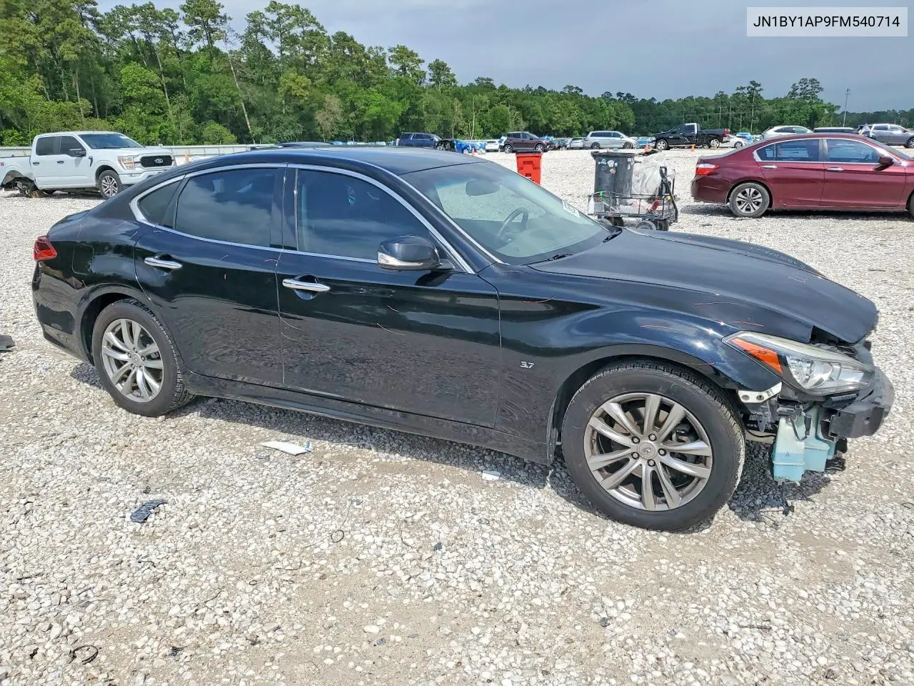2015 Infiniti Q70 3.7 VIN: JN1BY1AP9FM540714 Lot: 49552566