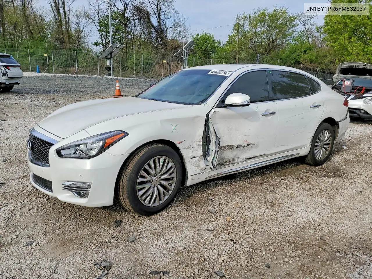 2015 Infiniti Q70L 3.7 VIN: JN1BY1PR6FM832037 Lot: 49630256