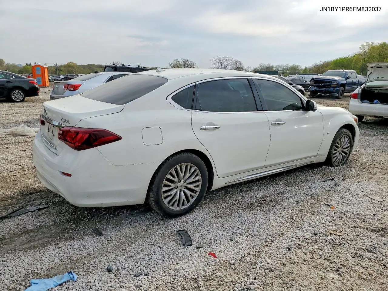 2015 Infiniti Q70L 3.7 VIN: JN1BY1PR6FM832037 Lot: 49630256