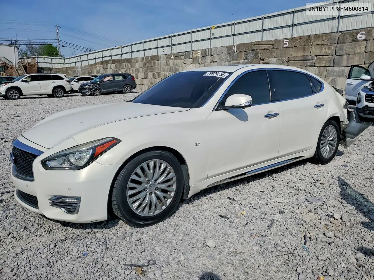 2015 Infiniti Q70L 3.7 VIN: JN1BY1PP8FM600814 Lot: 49929556