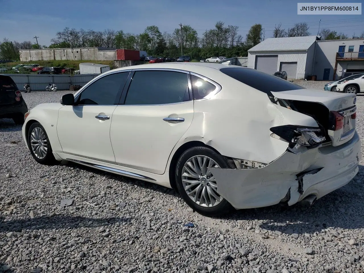 2015 Infiniti Q70L 3.7 VIN: JN1BY1PP8FM600814 Lot: 49929556