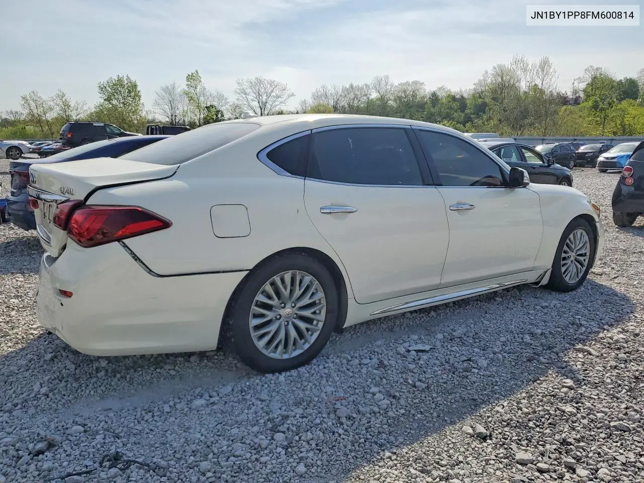 2015 Infiniti Q70L 3.7 VIN: JN1BY1PP8FM600814 Lot: 49929556