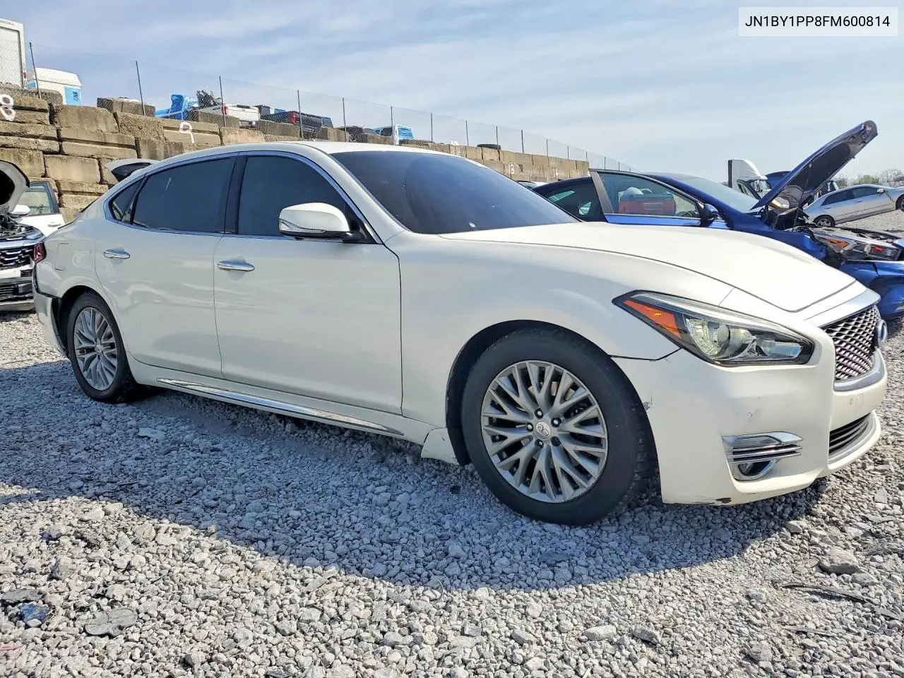 2015 Infiniti Q70L 3.7 VIN: JN1BY1PP8FM600814 Lot: 49929556