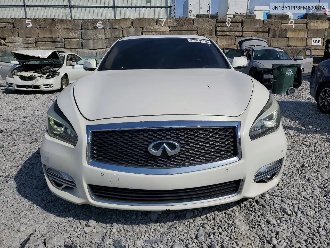 2015 Infiniti Q70L 3.7 VIN: JN1BY1PP8FM600814 Lot: 49929556