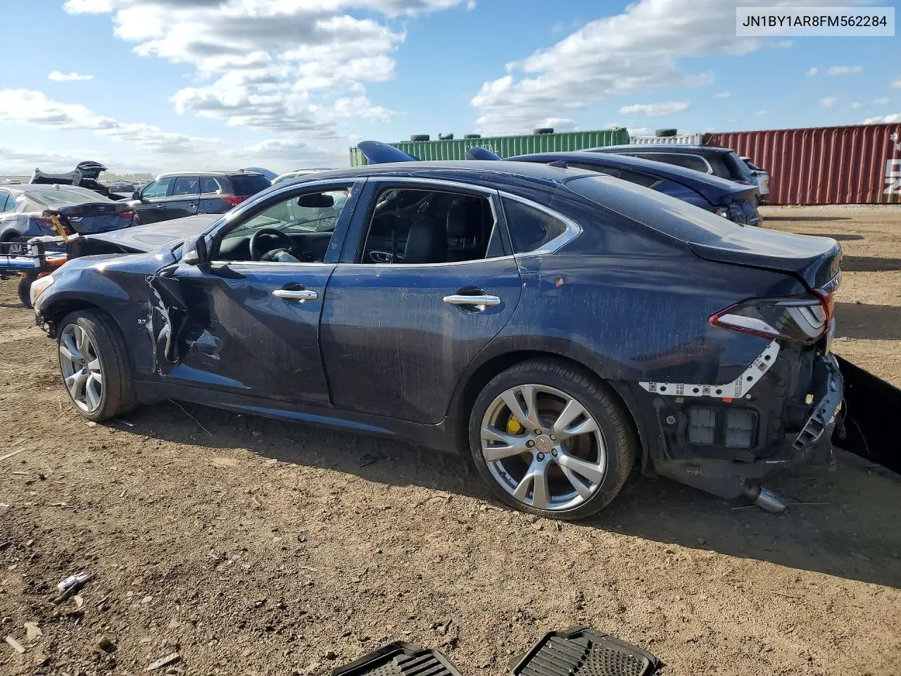 2015 Infiniti Q70 3.7 VIN: JN1BY1AR8FM562284 Lot: 52421026