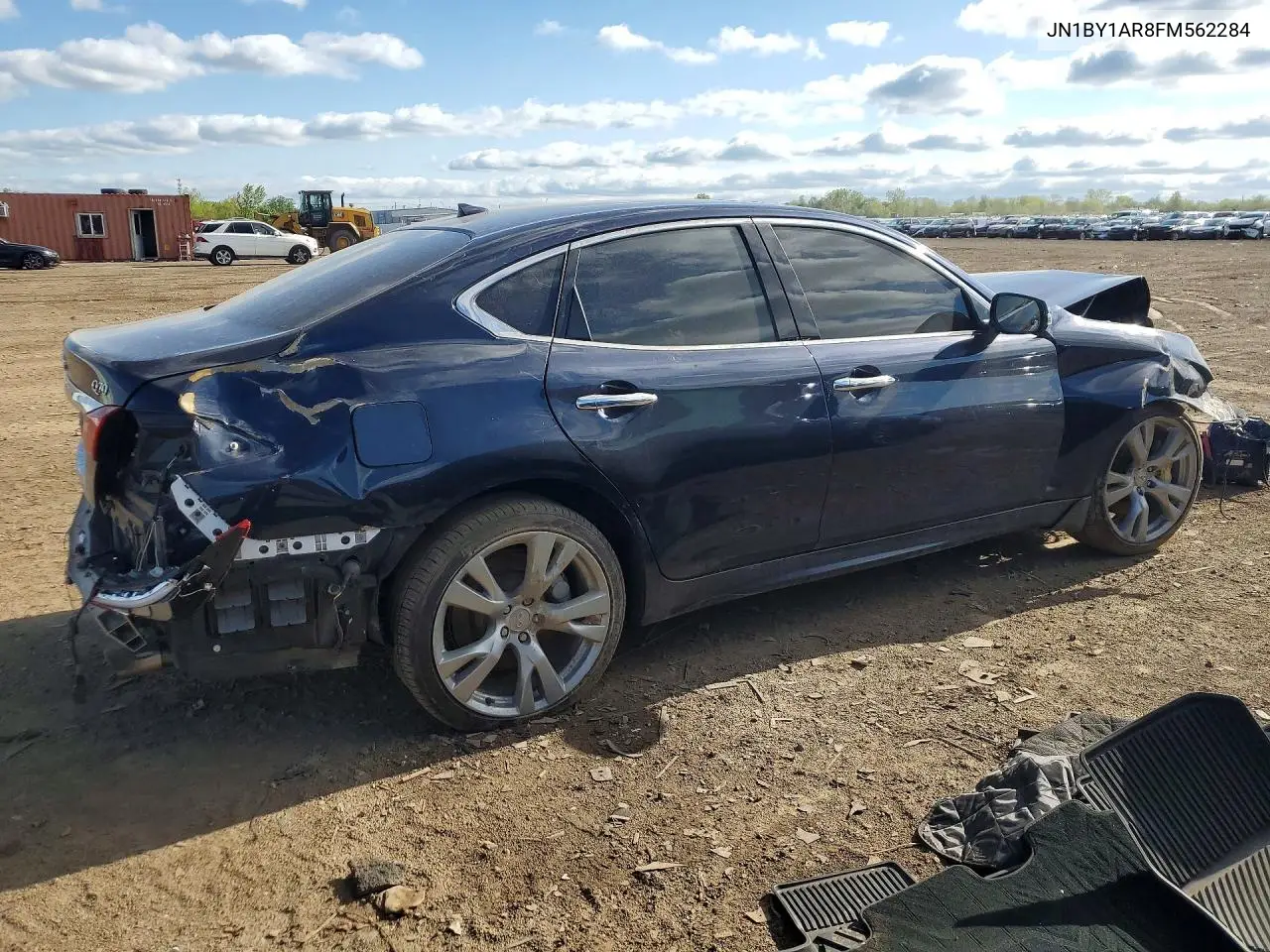 2015 Infiniti Q70 3.7 VIN: JN1BY1AR8FM562284 Lot: 52421026