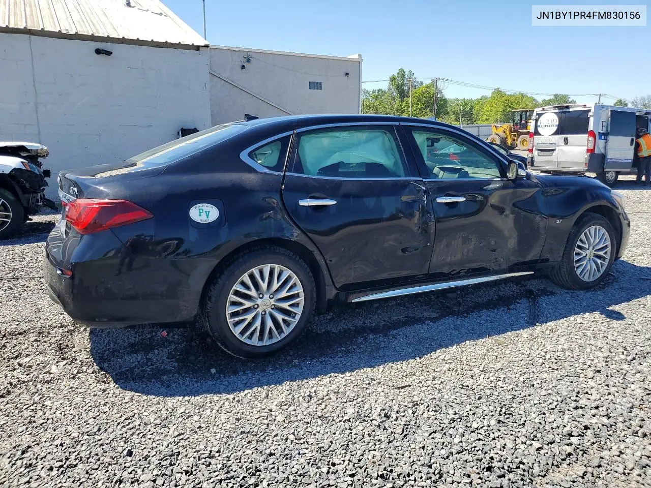 2015 Infiniti Q70L 3.7 VIN: JN1BY1PR4FM830156 Lot: 54642556