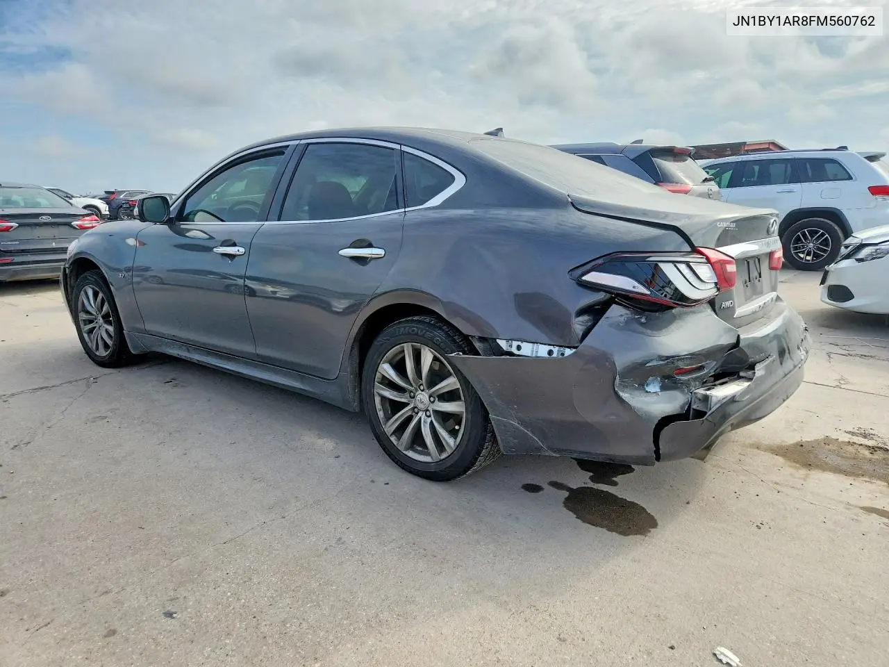 2015 Infiniti Q70 3.7 VIN: JN1BY1AR8FM560762 Lot: 55966906