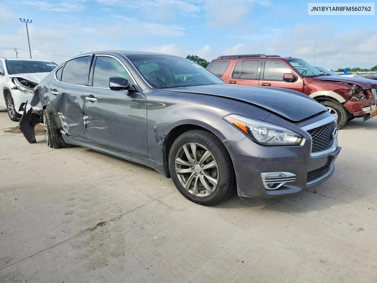 2015 Infiniti Q70 3.7 VIN: JN1BY1AR8FM560762 Lot: 55966906