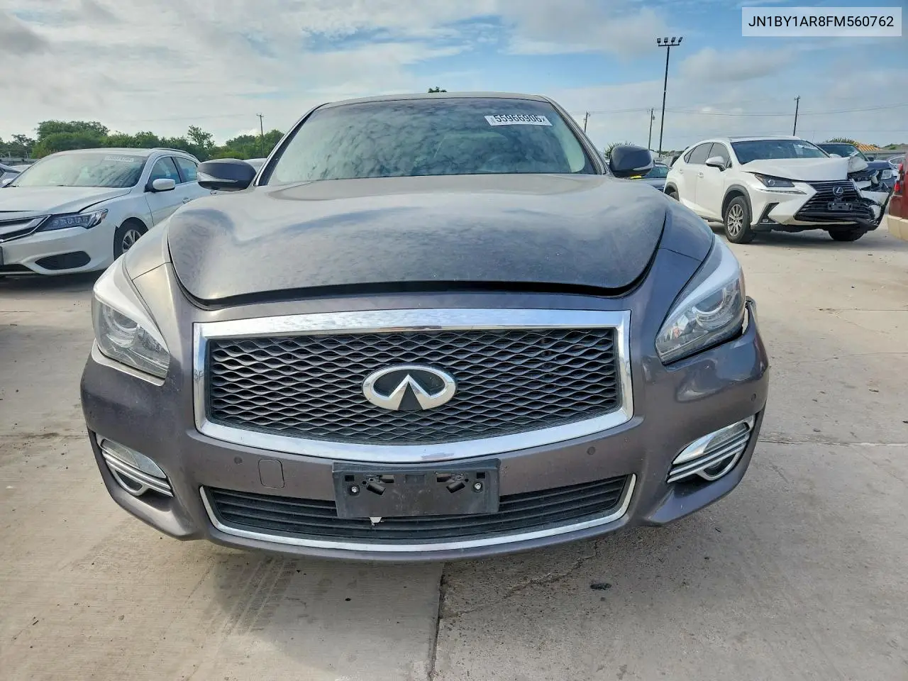 2015 Infiniti Q70 3.7 VIN: JN1BY1AR8FM560762 Lot: 55966906