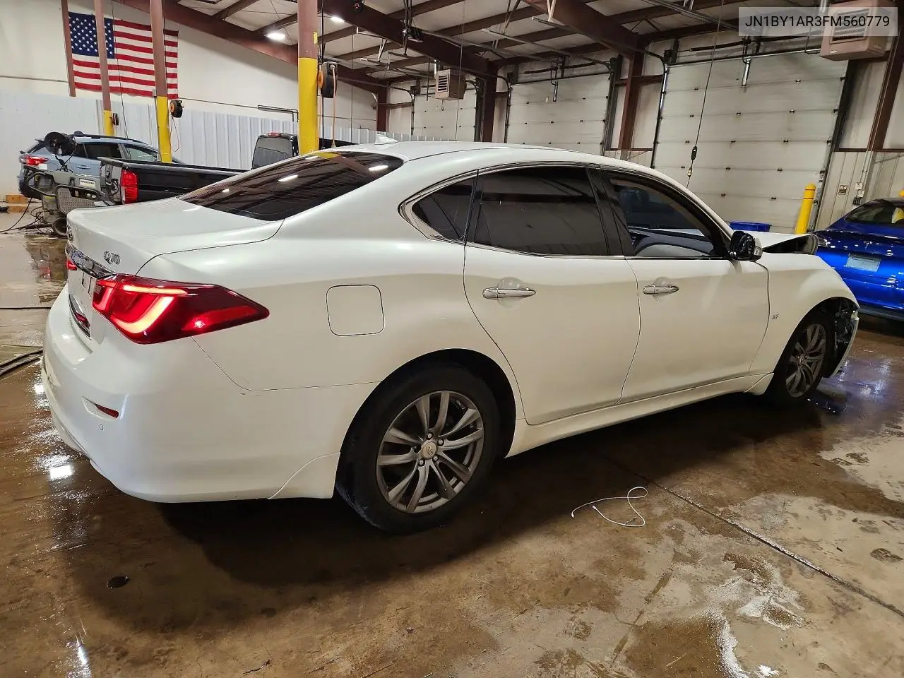 2015 Infiniti Q70 3.7 VIN: JN1BY1AR3FM560779 Lot: 57862466