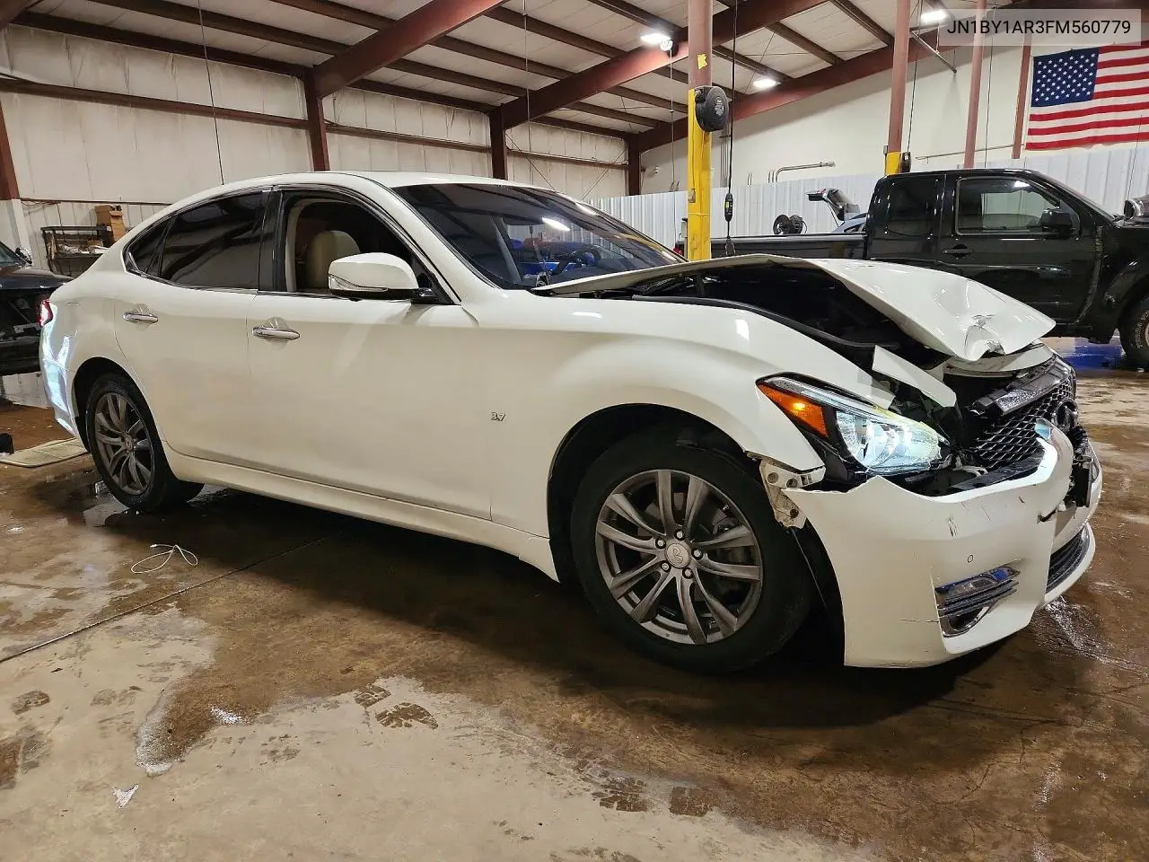 2015 Infiniti Q70 3.7 VIN: JN1BY1AR3FM560779 Lot: 57862466
