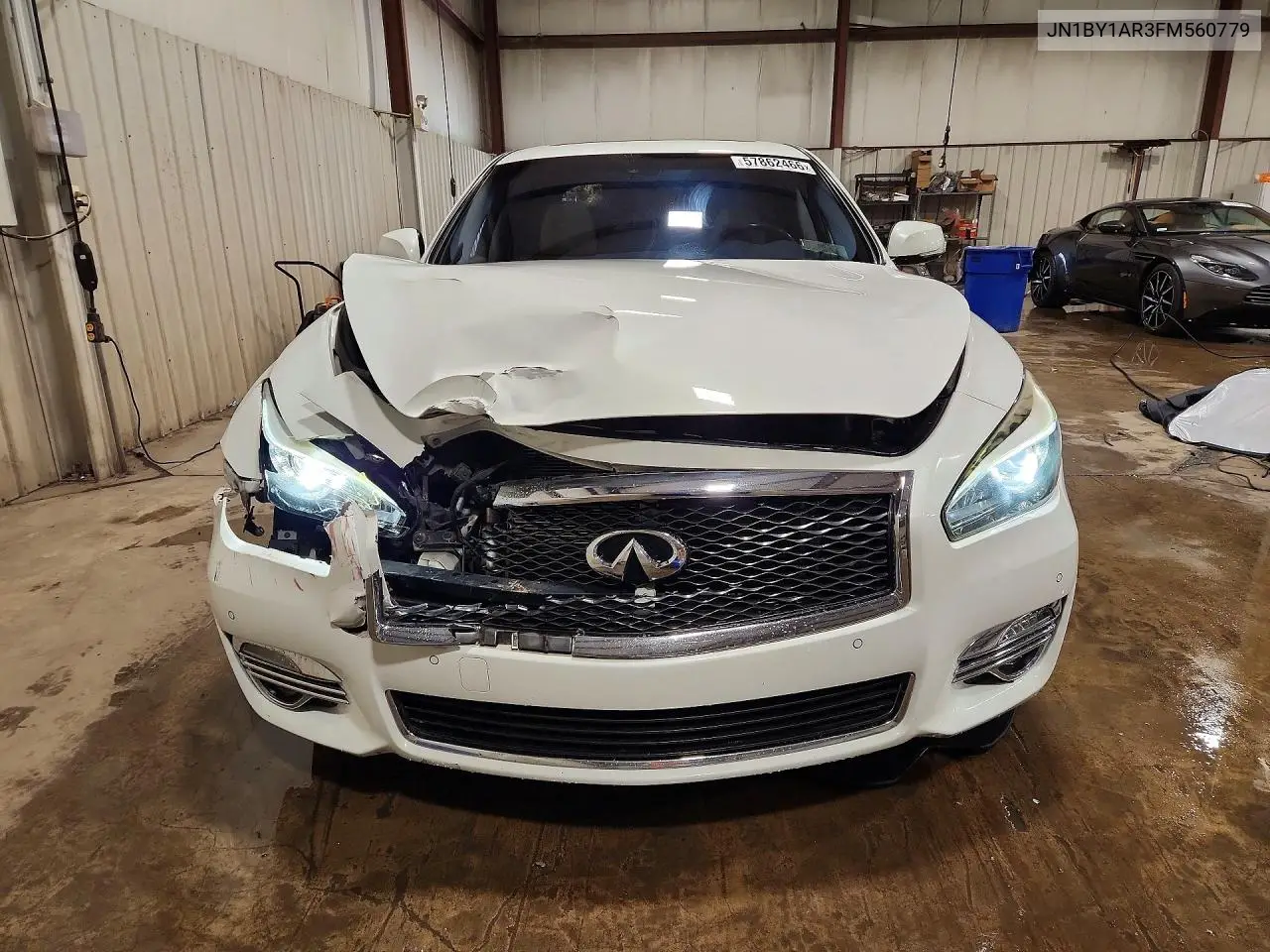 2015 Infiniti Q70 3.7 VIN: JN1BY1AR3FM560779 Lot: 57862466