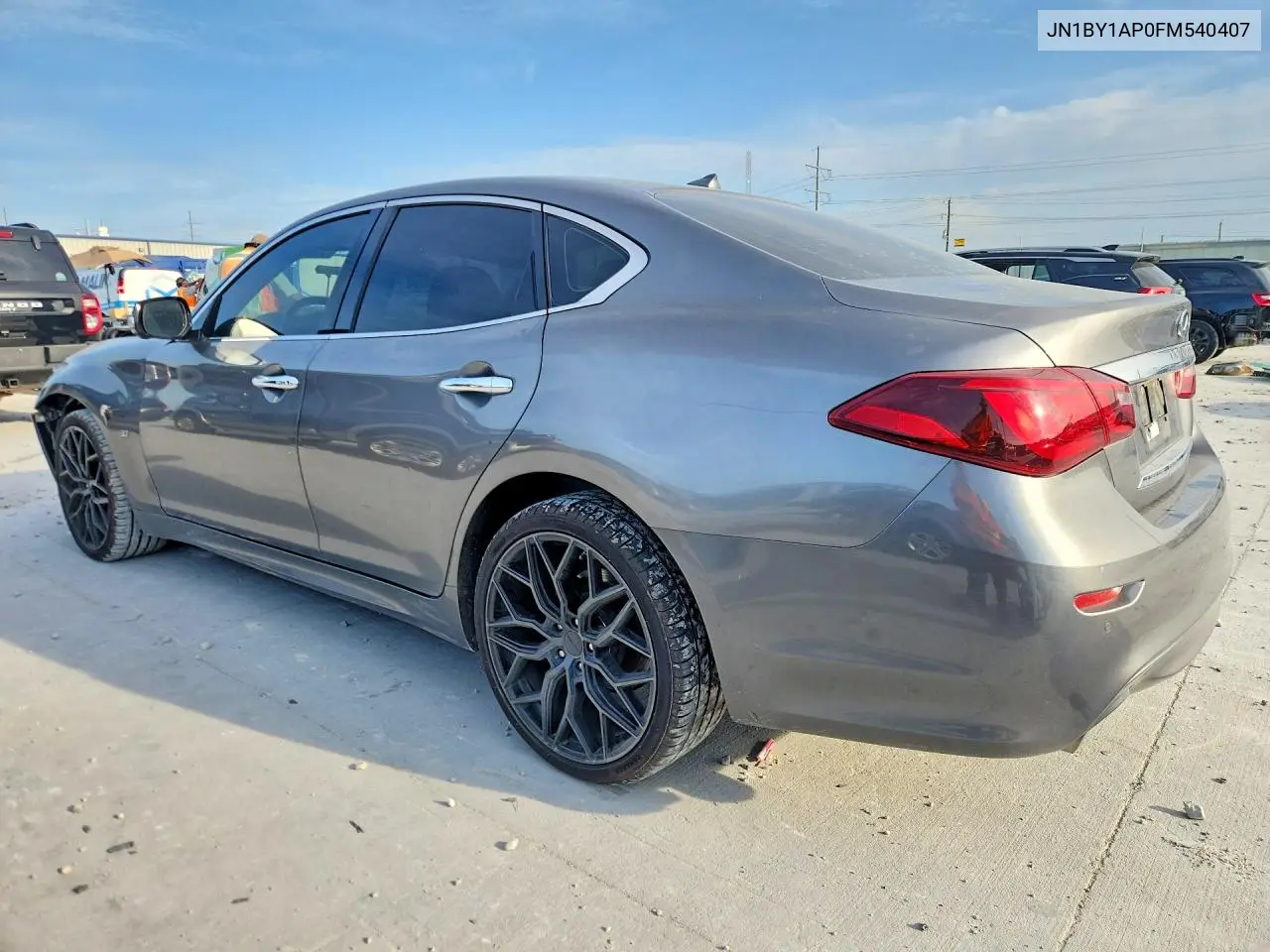 2015 Infiniti Q70 3.7 VIN: JN1BY1AP0FM540407 Lot: 58000186
