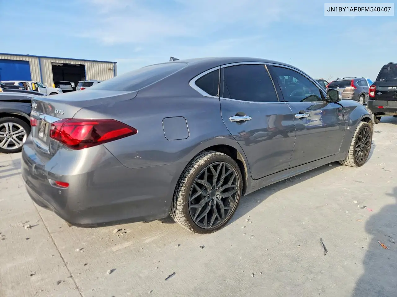 2015 Infiniti Q70 3.7 VIN: JN1BY1AP0FM540407 Lot: 58000186
