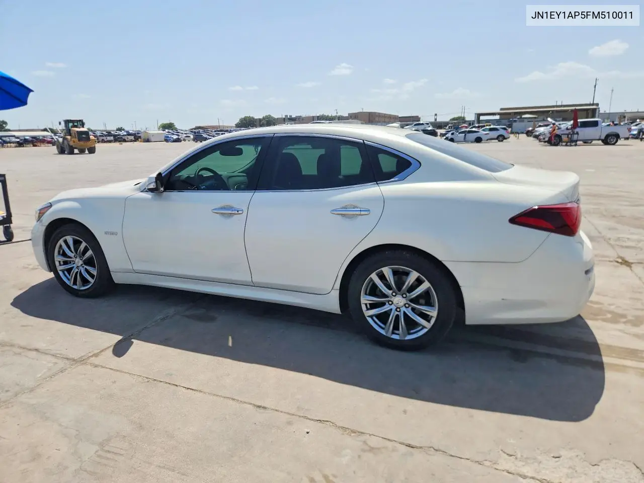 2015 Infiniti Q70 Hybrid VIN: JN1EY1AP5FM510011 Lot: 59282146