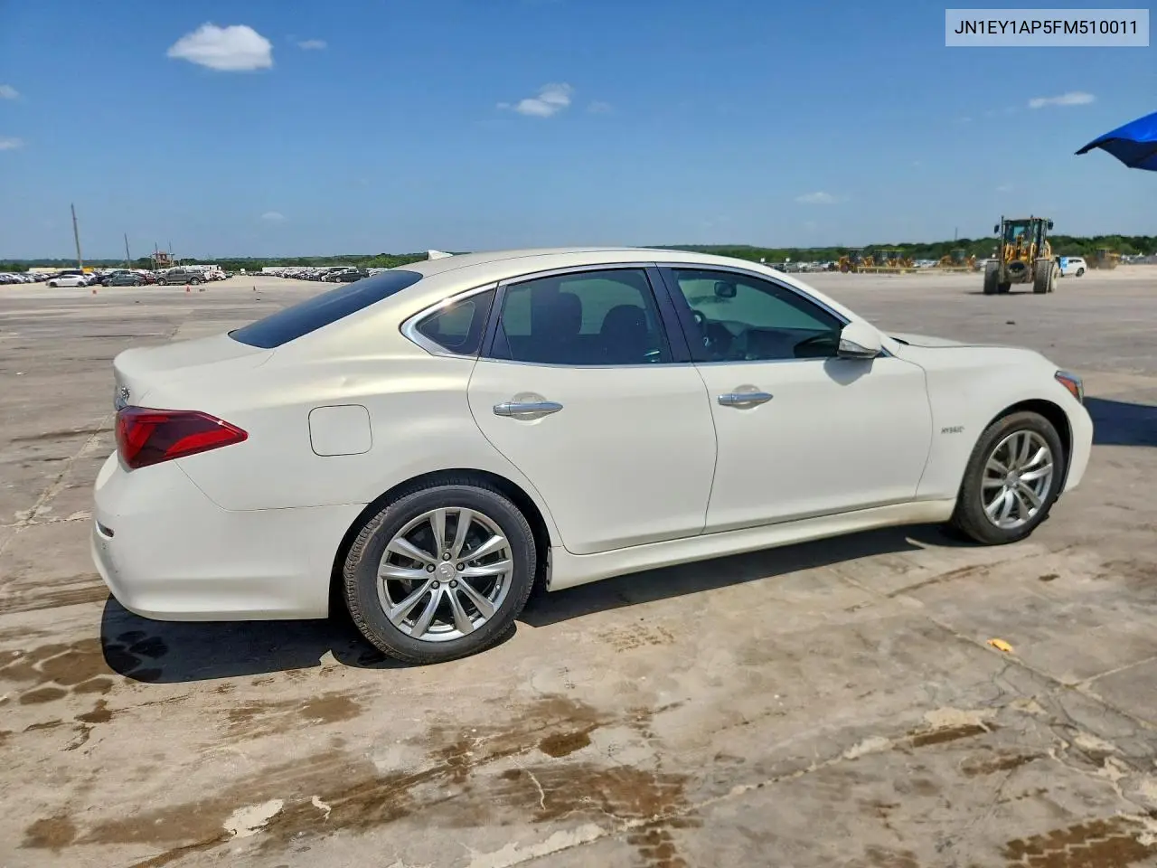 2015 Infiniti Q70 Hybrid VIN: JN1EY1AP5FM510011 Lot: 59282146