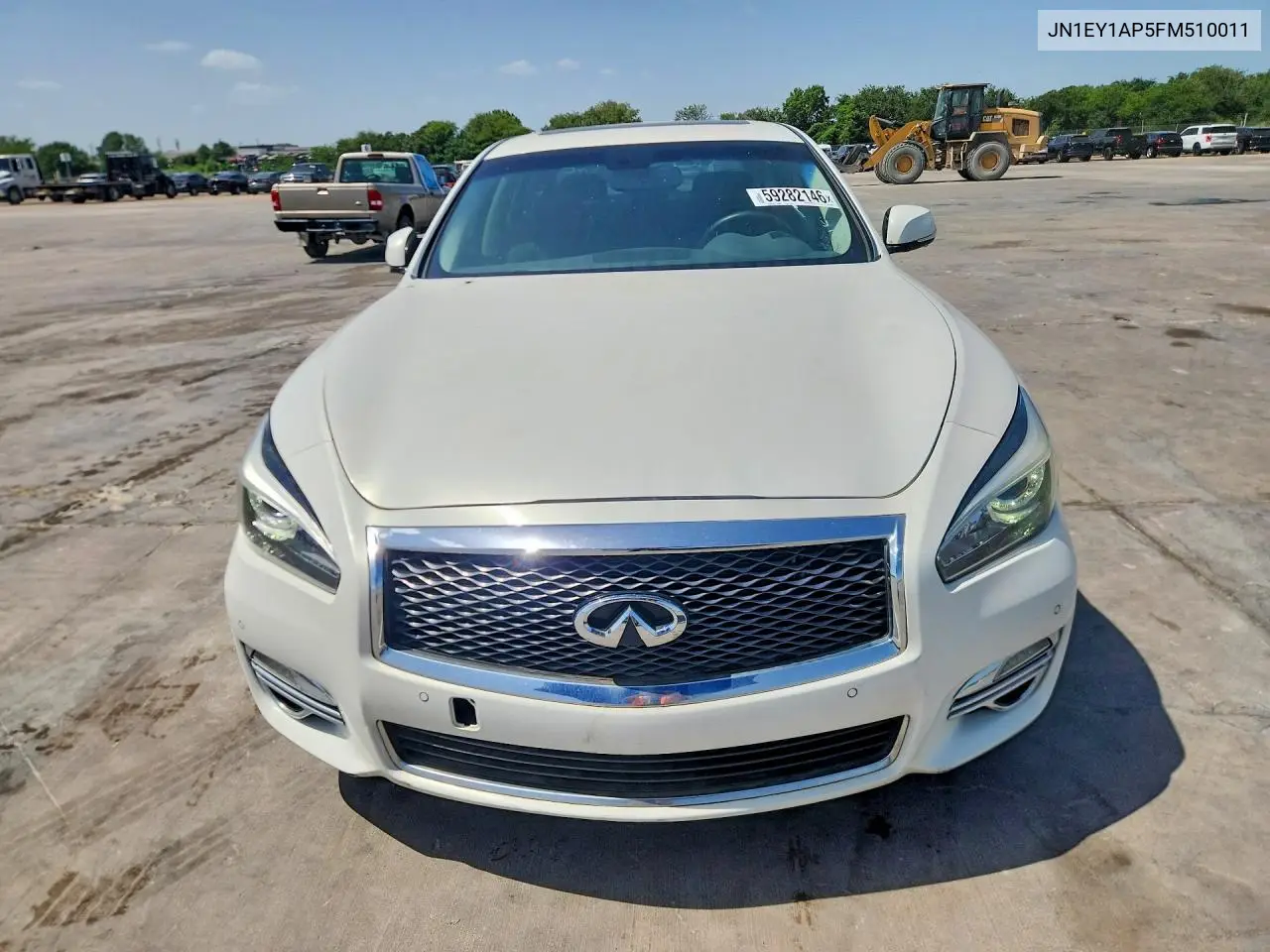 2015 Infiniti Q70 Hybrid VIN: JN1EY1AP5FM510011 Lot: 59282146
