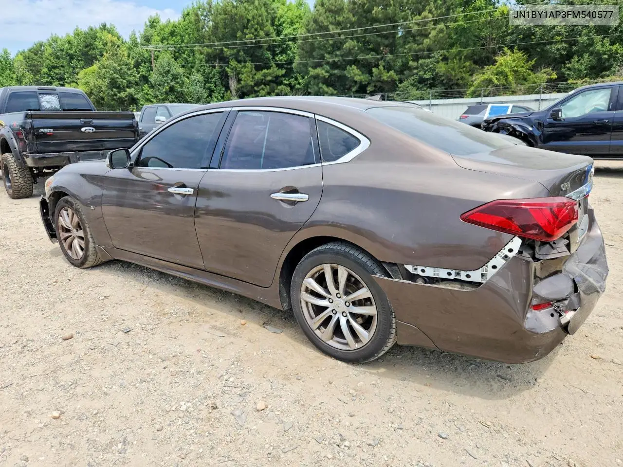 2015 Infiniti Q70 3.7 VIN: JN1BY1AP3FM540577 Lot: 59670096