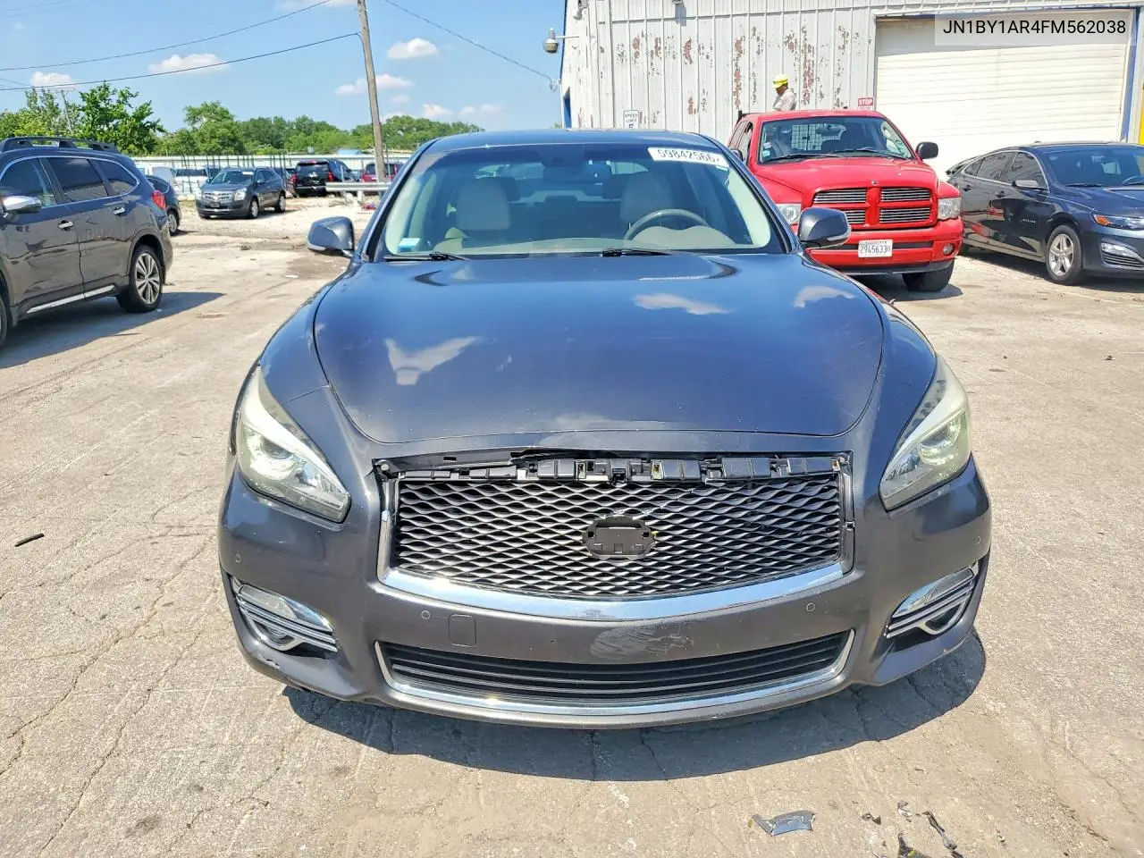 2015 Infiniti Q70 3.7 VIN: JN1BY1AR4FM562038 Lot: 59842566