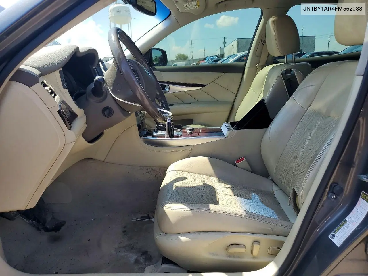 2015 Infiniti Q70 3.7 VIN: JN1BY1AR4FM562038 Lot: 59842566