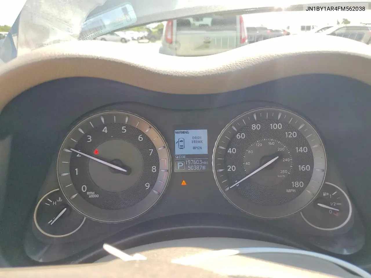 2015 Infiniti Q70 3.7 VIN: JN1BY1AR4FM562038 Lot: 59842566
