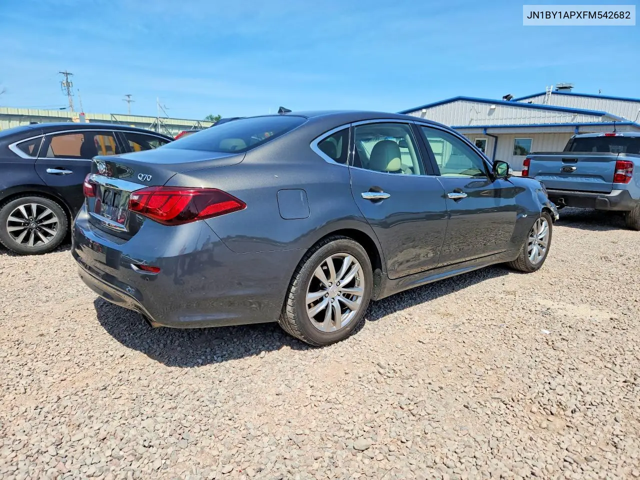 2015 Infiniti Q70 3.7 VIN: JN1BY1APXFM542682 Lot: 60006086