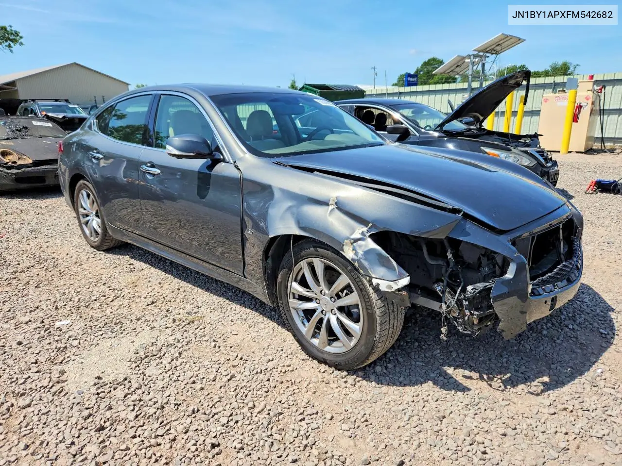 2015 Infiniti Q70 3.7 VIN: JN1BY1APXFM542682 Lot: 60006086